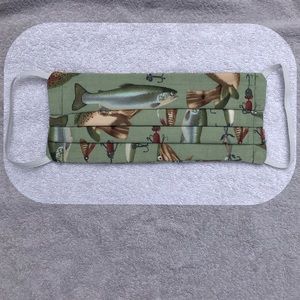 Gone Fishing Face Mask